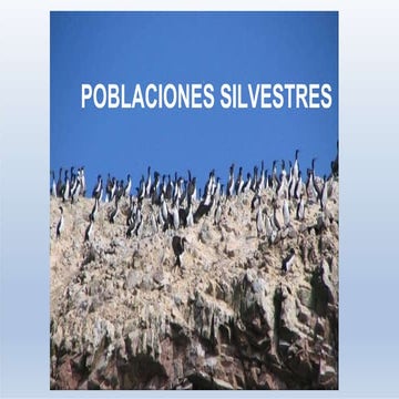 2.2. Poblaciones silvestres de ecologia biologia pesquera