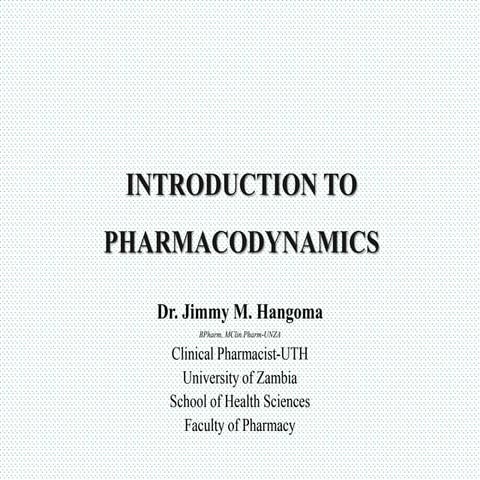 2. PHARMACODYNAMICS hangoma.pptx pharmacology