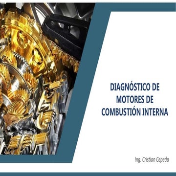 Desensamble Y Diagnóstico De Motores Pdf