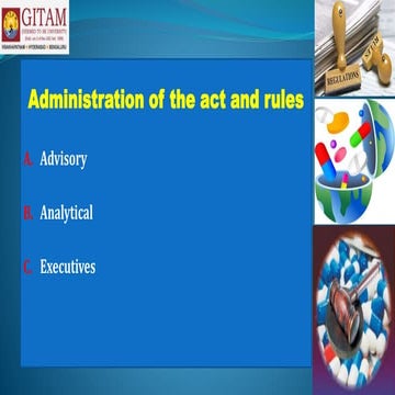 2.6 Administration of act and its rules (2).pptx