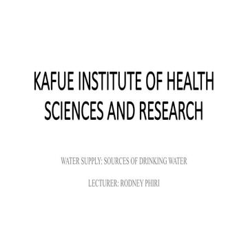 2. Sources of Drinking Water-water supply.pptx
