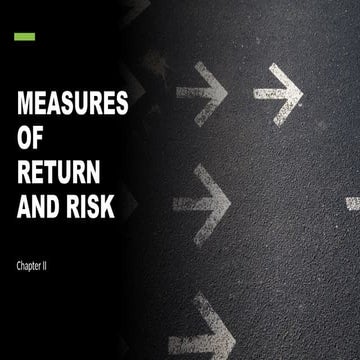 MEASURES OF RISK AND RETURN IN SINGLE INVESTMENT.pptx