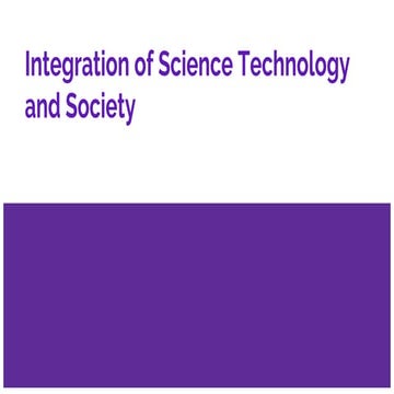 Integration of Science Technology and Society.pdf