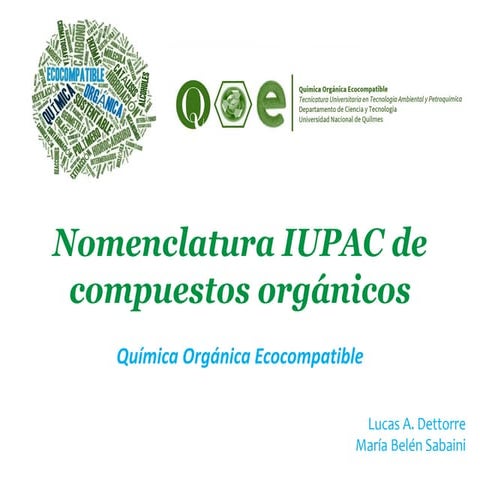 Nomenclatura Iupac form-organica | PDF