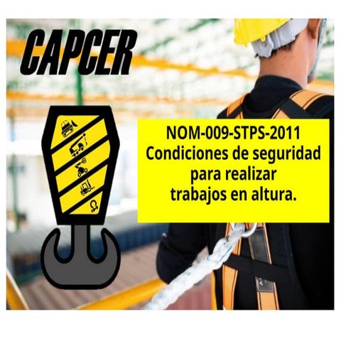 Trabajo en alturas capacitación pptx | PPTX