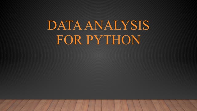 To understand the importance of Python libraries in data analysis.