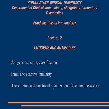 Antigens and antibody of human body part.ppt