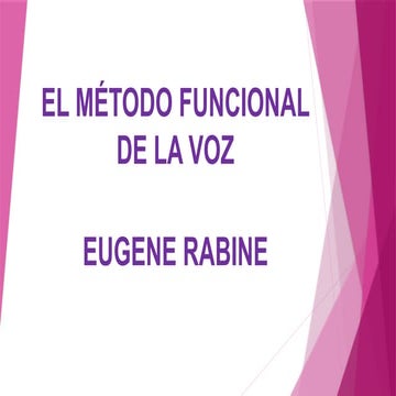 2.A.0 - EL MÉTODO FUNCIONAL DE LA VOZ.pptx