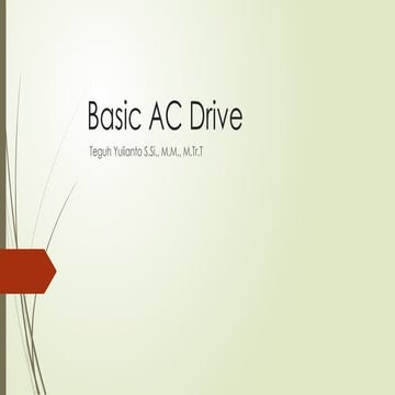 2. AC Drive Sample in Industry for electrical engineering