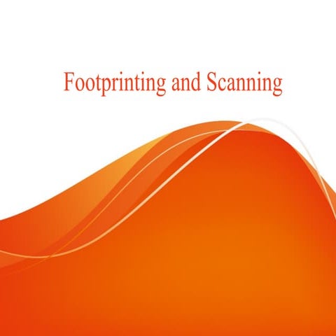 2. Footprinting and scanning and its sequence.pptx