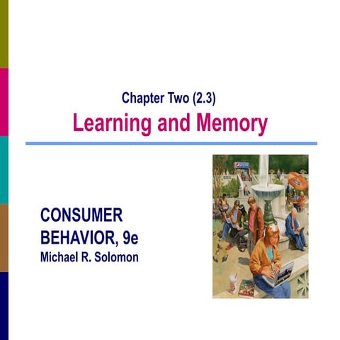 2.3 Learning & Memory like the hdbbd.ppt