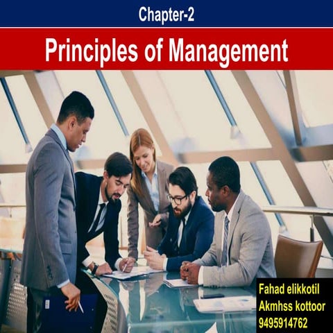 Business Studies - Principles of management