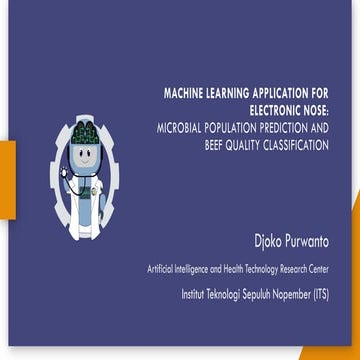 Machine Learning Application for Electronic Nose | PDF