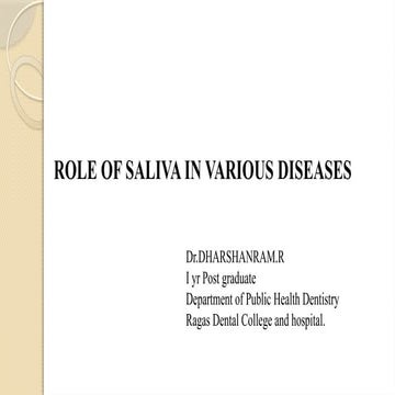2.role of saliva in various disease.pptx