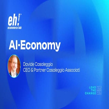 [EH 2025] - AI-Economy | Davide Casaleggio - Casaleggio Associati