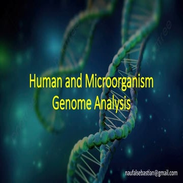 2. Human and Microorganism Genome Analysis.pptx