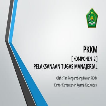 2. PKKM Pelaksanaan Tugas Manajerial.pptx