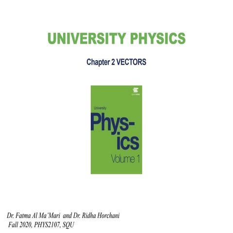 2.1, 2.2  fundamentals of physics and some problems