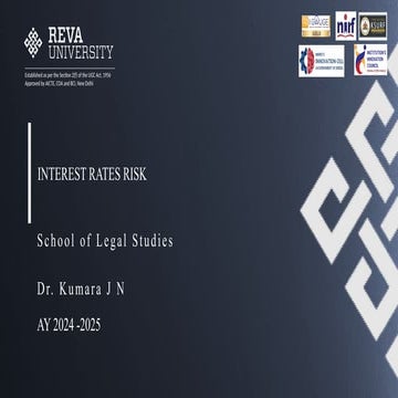 2. Interest Rates Risks and types of its