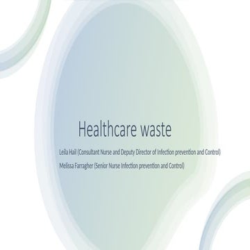 Healthcare waste management slides presentation.pptx