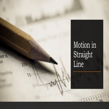 2. Motion in Straight Line cbse class 11` physics