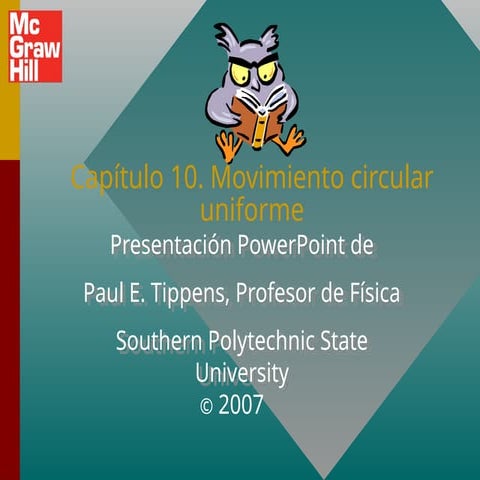 2. MOVIMIENTO CIRCULAR UNIFORME FÍSICA 10