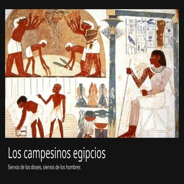 Historia de los vencidos 2: los campesinos egipcios