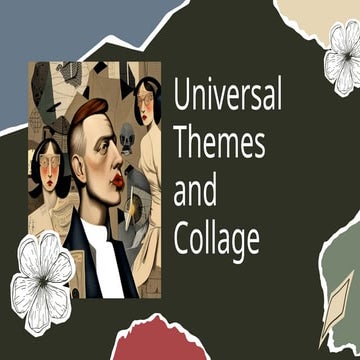 Exploring Universal Themes Through Collage Art Techniques and ...