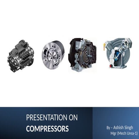 Centrifugal compressor | PPTX