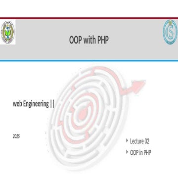 Object Orignted in PHP language introduction .pptx