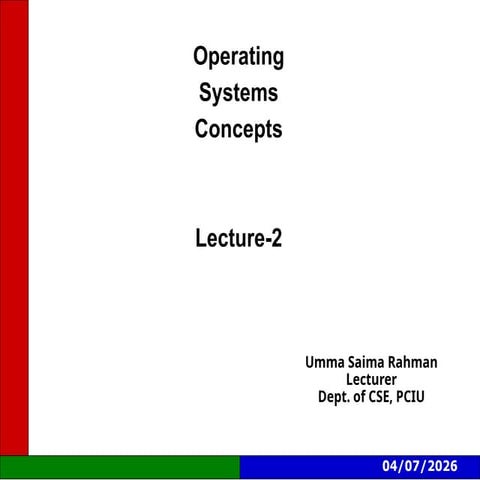 Computer Science and Engineering ---2026 | PPTX