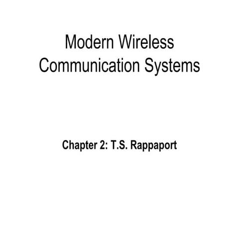 Evolution and Technologies of Modern Wireless Communication Systems | PDF