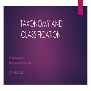 Classification of microorganisms lecture note by rm patel | PPT