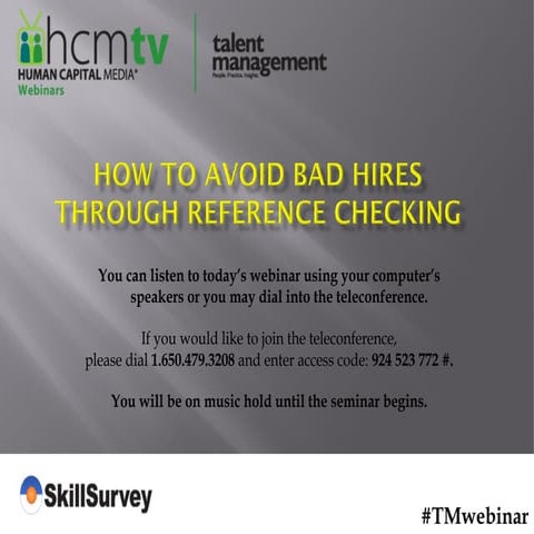 How to Avoid Bad Hires Through Reference Checking