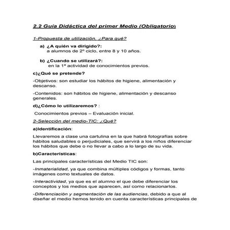 2.2 guía didáctica del primer medio (obligatorio) pdf