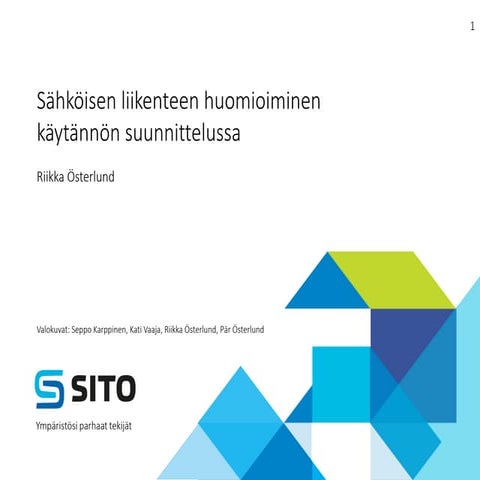Sahkoinen liikenne_2-2 Österlund Sito suunnittelu