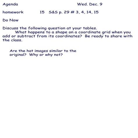 Stretching & Shrinking 2.2 Summary + Tests For Similarity