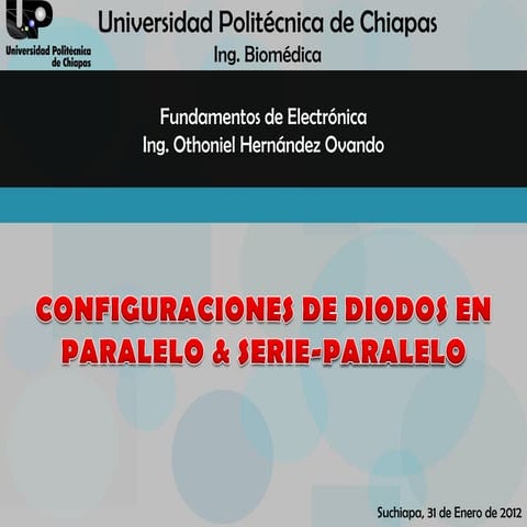 2.3. Configuraciones en Paralelo y Serie-Paralelo de Diodos