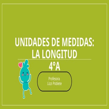 matemática CLASE LONGITUD.pptx segundo básico | PPTX