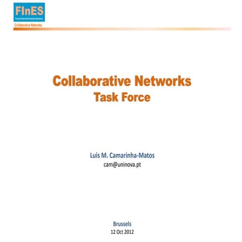 2 5-collaborative networks task force luis camarinha-matos