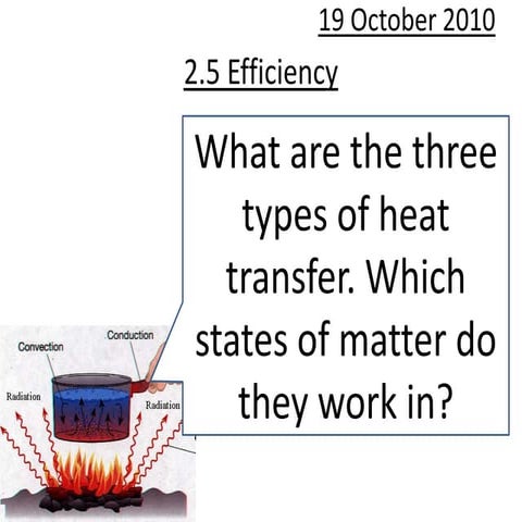 2.5 efficiency | PPTX | Science