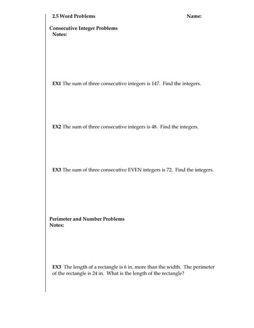 2.5 Guided Notes