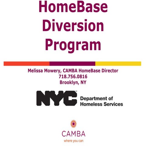 2.9 Diversion and Housing Relocation Services