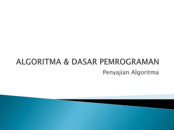 PowerPoint Algoritma Array kelas XI Dan kelas X | PPT