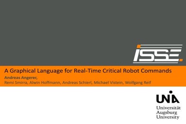A Graphical Language for Real-Time Critical Robot Commands