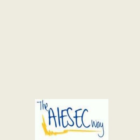 AIESEC Way and Values