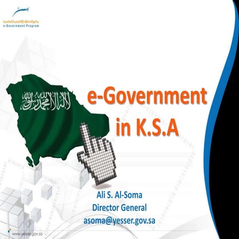 Mr. Ali Bin Saleh Al-Soma's presentation at QITCOM 2011