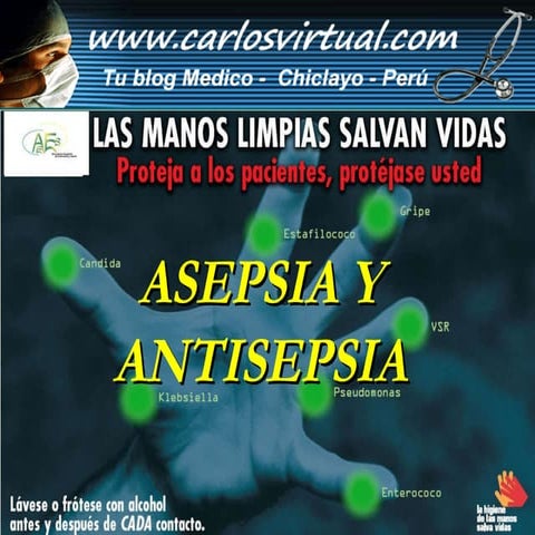 asepsia y antisepsia  
