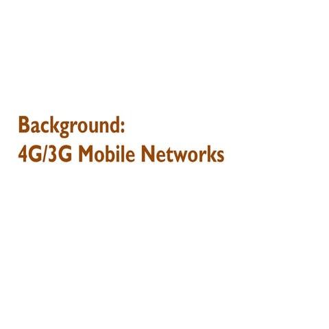 background for 3G/4G mobile network and wireleless network