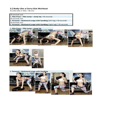 2012: Throws Circuits & Dumbbell Circuits | PDF